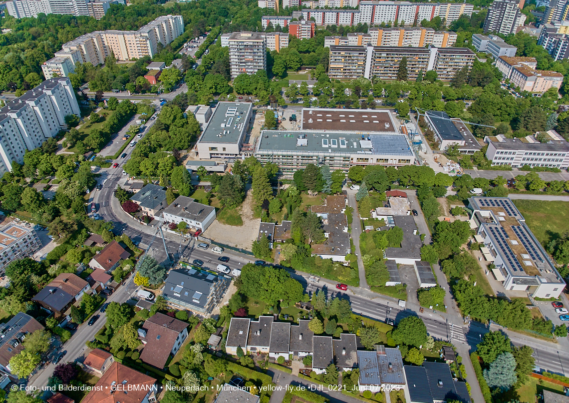 07.06.2023 - Baustelle zur Grundschule am Karl-Marx-Ring in Neuperlach